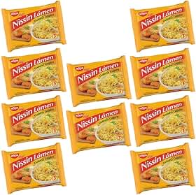 Miojo Lámen Macarrão Instantâneo Galinha Caipira Kit com 10 Unidades