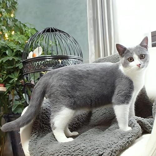 Miniatura 7 de furrybaby 1 paquete de 2 mantas para cachorros para perros medianos, súper suaves y de primera calidad, mantas calmantes para mascotas, para cama de