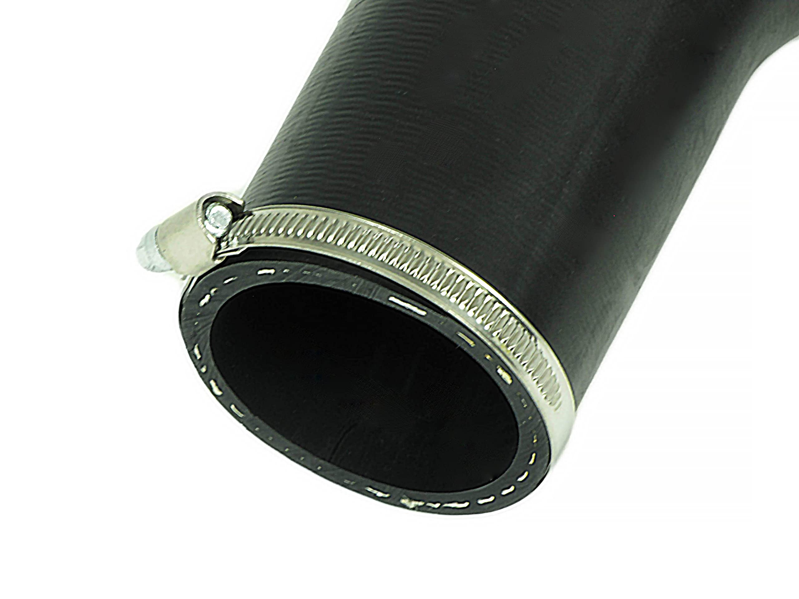 Riduzione Turbo FI 60/60 Connettore a Gomito Sostituzione Paragonabile all'Originale Tubo Rinforzato in Gomma Kevlar NBR CR Diametro Interno 60/60mm Lunghezza 150/150mm