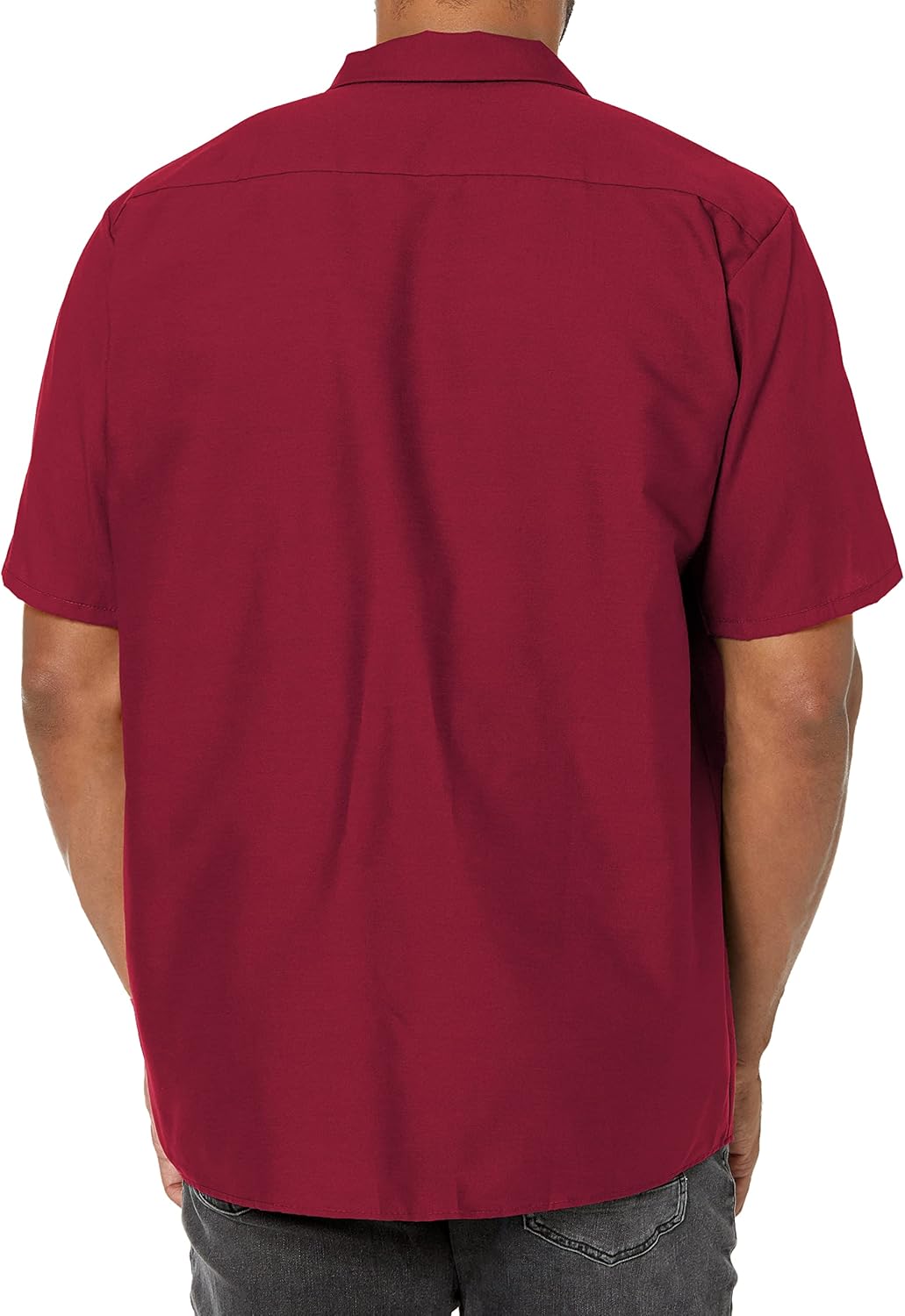 Red Kap Mens Short Sleeve Enhanced Visibility Work ShirtShirt - Image 3