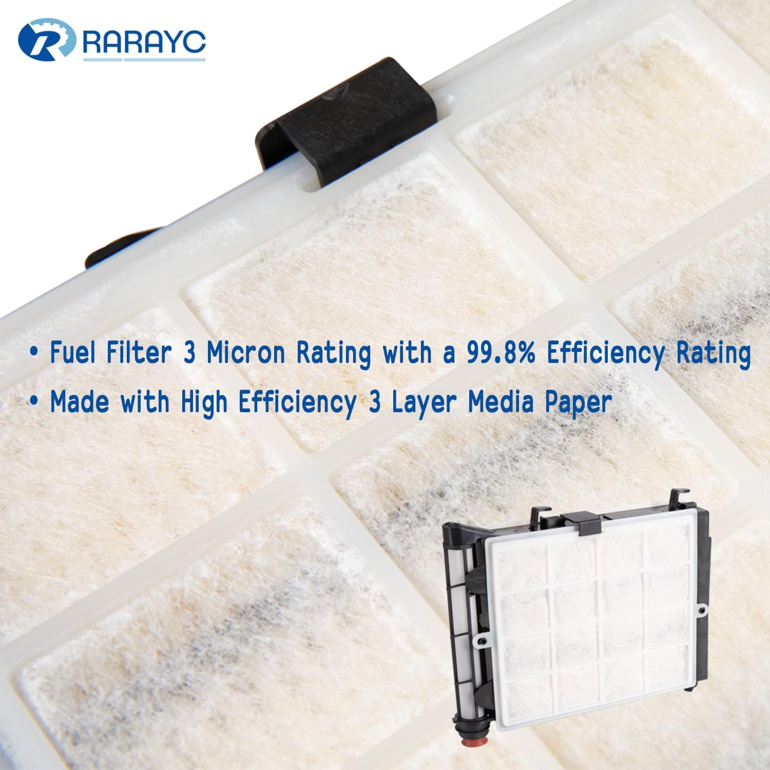 Fuel Filter Element FD-4624 FD-4625 Compatible with 2017 2018 2019 2020 2021 2022 2023 2024 2025 Ford F250 Super Dury F350 F450 F550 6.7 Powerstroke