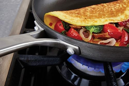 Miniatura 8 de Calphalon 1934149 Omelet Sartén clásico antiadherente, 8 pulgadas, gris