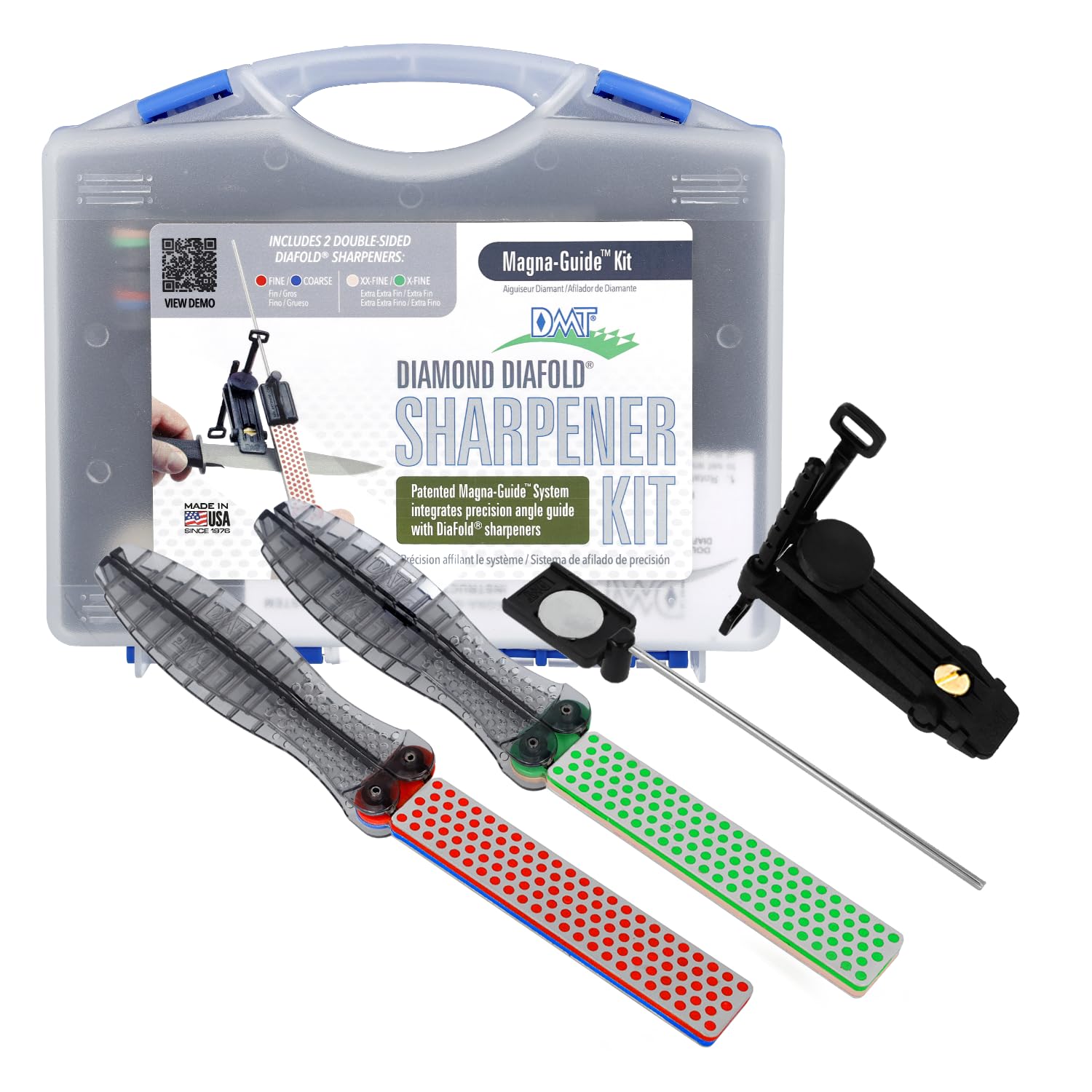 DMT Diafold Magna-Guide-Kit in Koffer, 1 Stück, MAGKIT-4, Grau