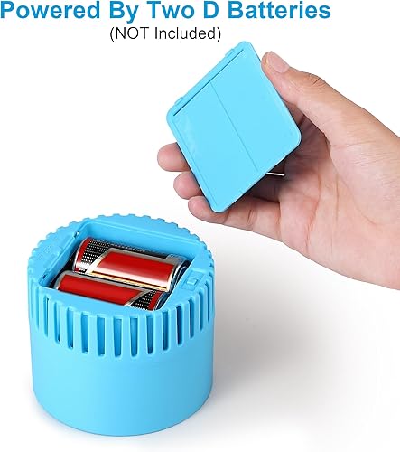 Miniatura 5 de Ventilador de refrigerador para RV, bajo ruido, motor de 3000 RPM para circulación eficiente del aire frío interno del refrigerador de RV, mayor