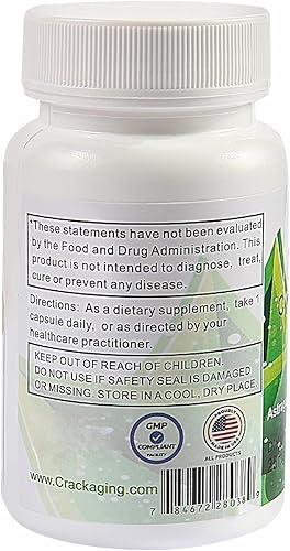 Miniatura 3 de Crackaging Super-absorción Cycloastragenol 98% 25mg 30caps Anti Envejecimiento de células de ADN Telomerasa Fuerza Facción Longevidad Suplemento