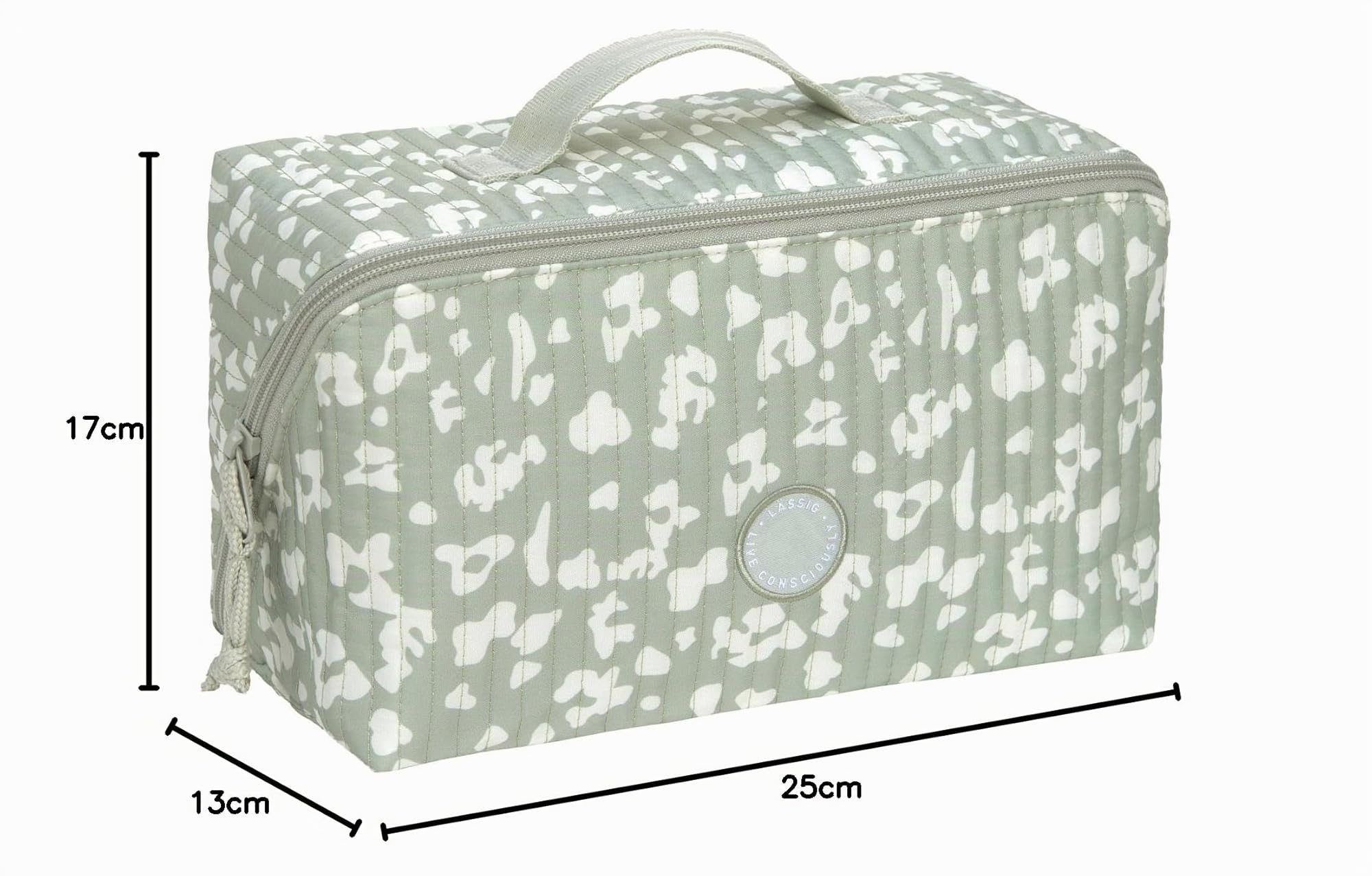 LÄSSIG Organiseur de table à langer Flex Organizer Leo light khaki