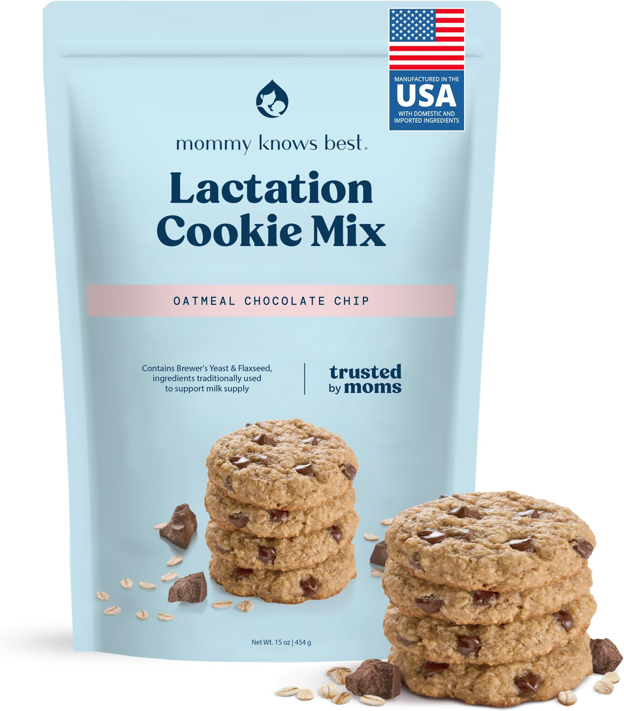 Lactation Cookie Mix with Blessed Thistle - Formulated with Key Ingredients To Help Boost and Support Breast Milk Supply In Nursing Mothers