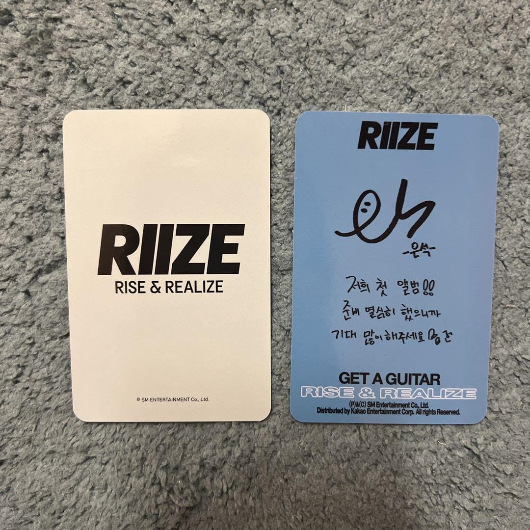 Amazon.co.jp: riize ライズ ウンソク トレカ musicplant ミュープラ 
