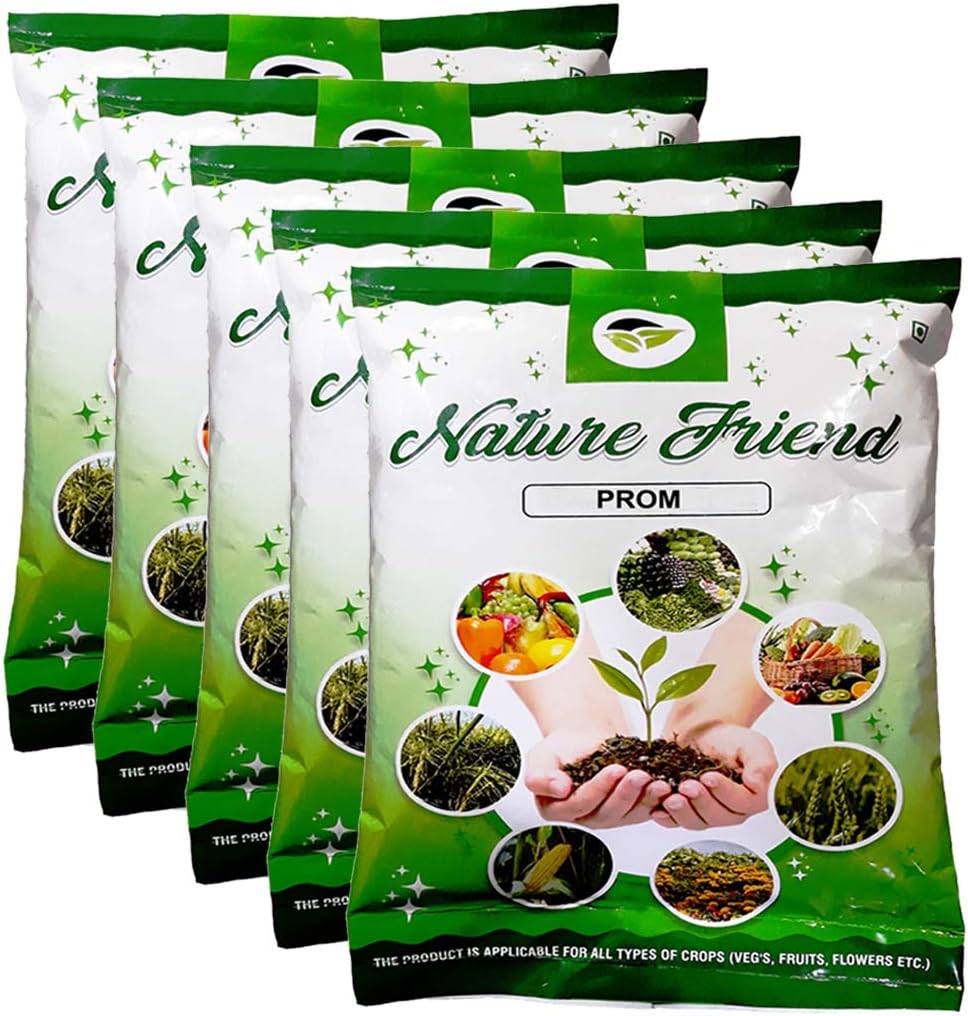 Nature Friend Phosphate Rich Organic Manure Organic Fertlizer for Plants - 5 Kg
