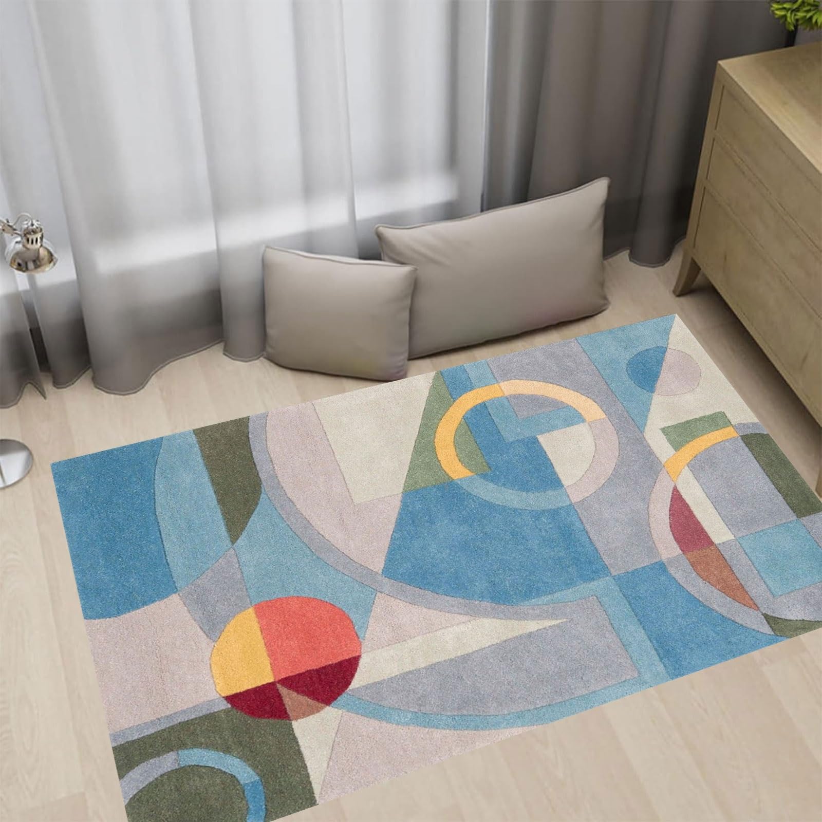 GUOJUN Tappeto Passatoia 110 x 290 cm Super Assorbente, Antiscivolo Lavabile Tappeto Cucina Moderno Durevole, Facile da Pulire per Cucina, Corridoio, E