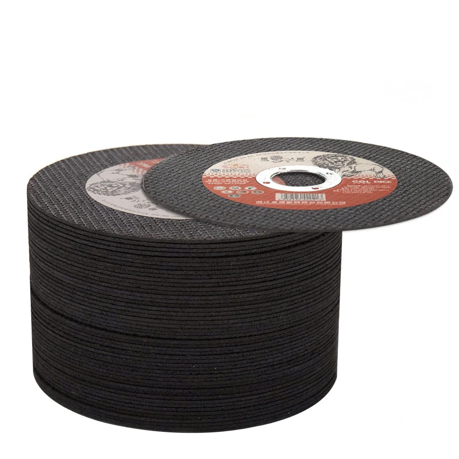 2-50PCS Mola In Resina 125mm 5 '' Dischi Da Taglio In Acciaio Inossidabile Ruote Tagliate Per Accessori Per Smerigliatrice Angolare In Metallo,50 Pz