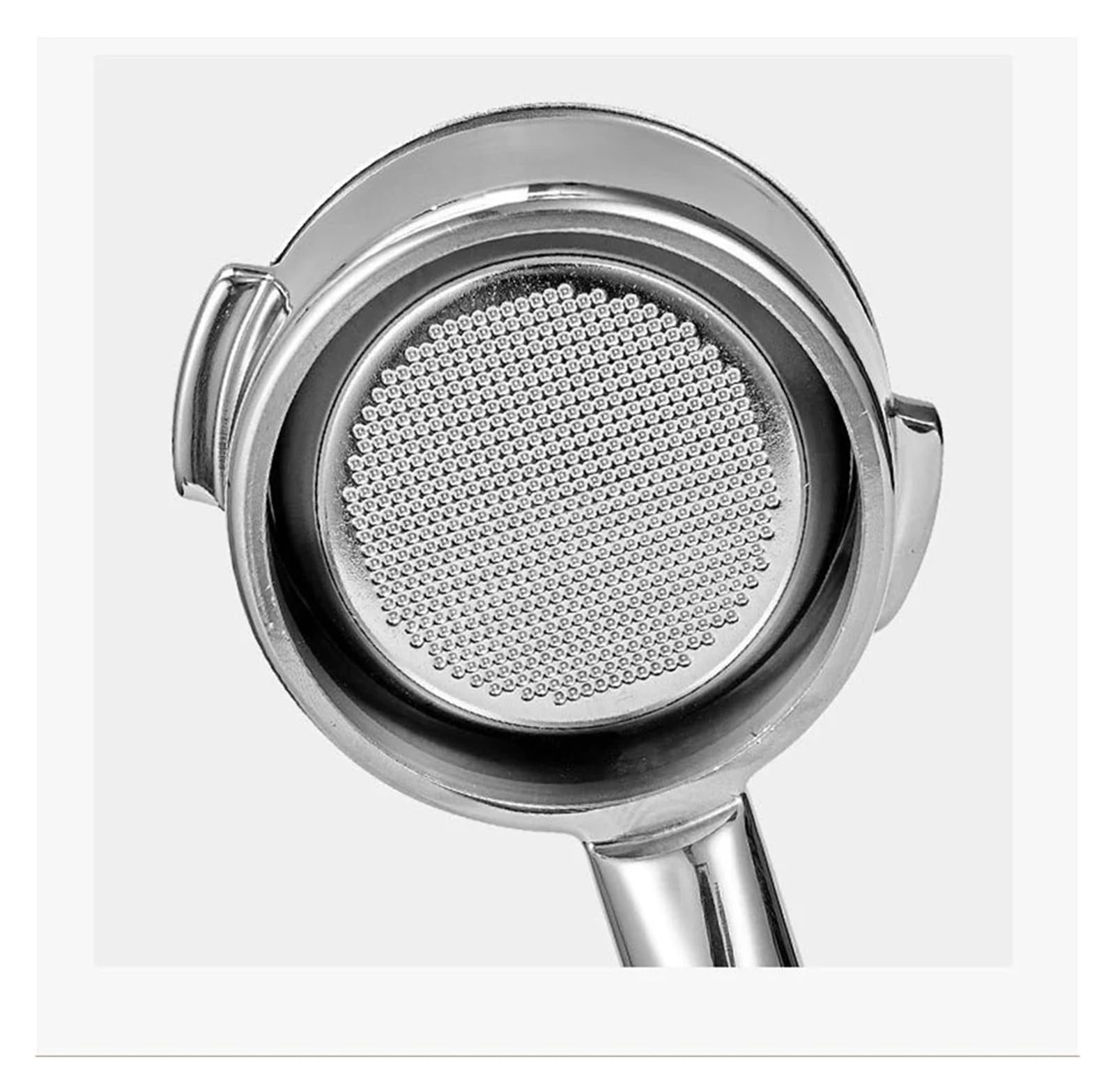 Compatible con portafiltro sin fondo Nuova VA358 de 58 mm | Oreja oblicua, café, accesorios for máquinas(Walnut Wood)
