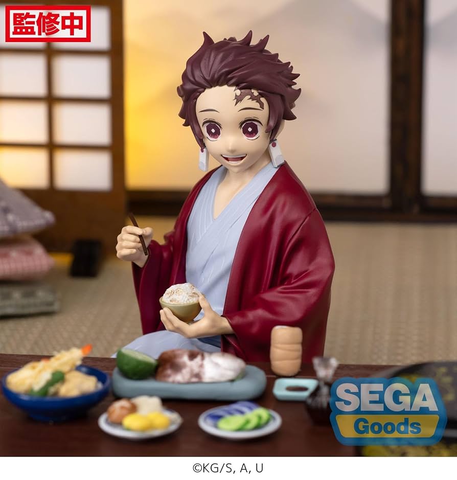 SEGA プレミアムちょこのせフィギュア 竈門炭治郎 Amazon.co.jp: 鬼滅の刃 ちょこのせ プレミアムフィギュア 竈門