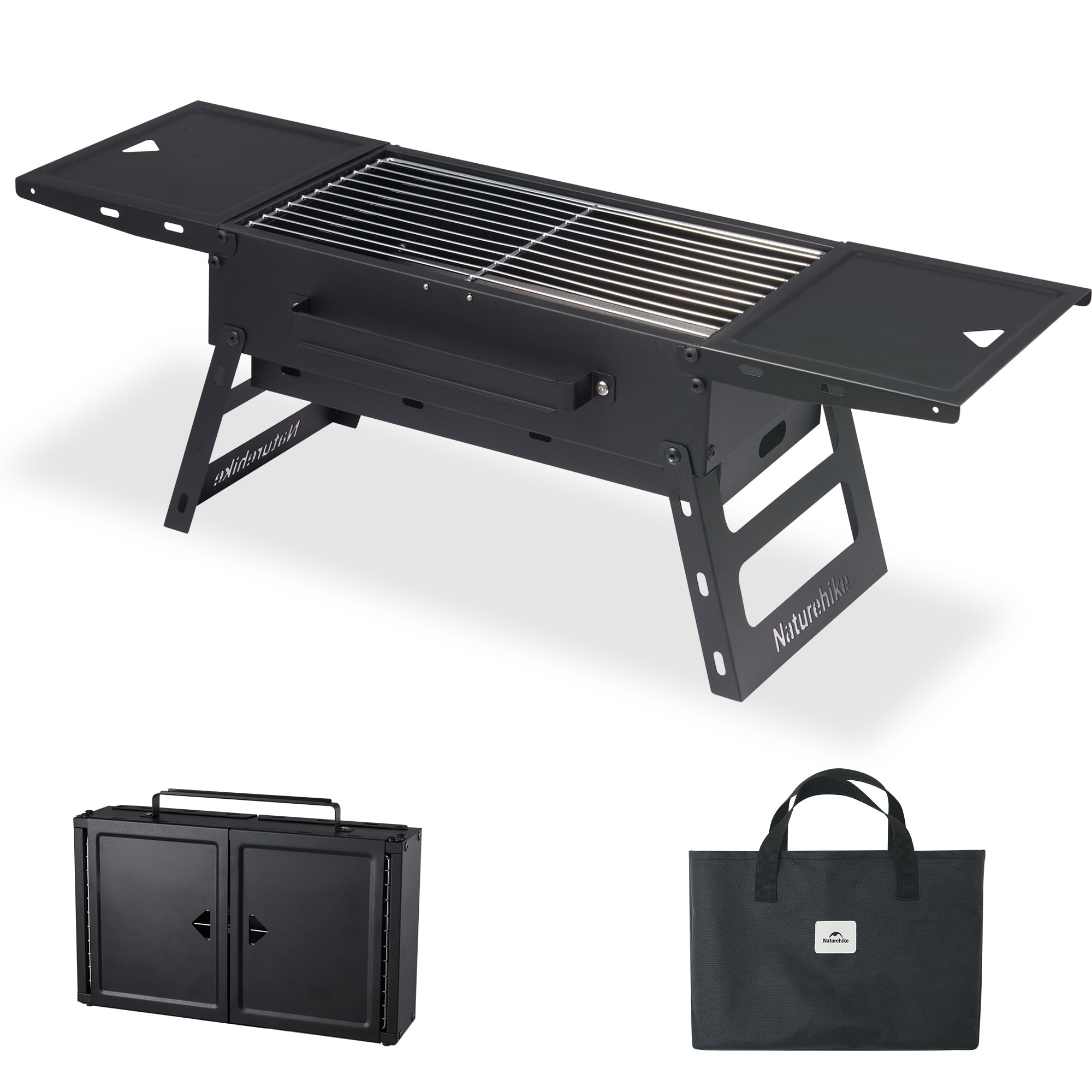 Amazon | Naturehike直営店 バーベキューコンロ 折りたたみ 組み立て