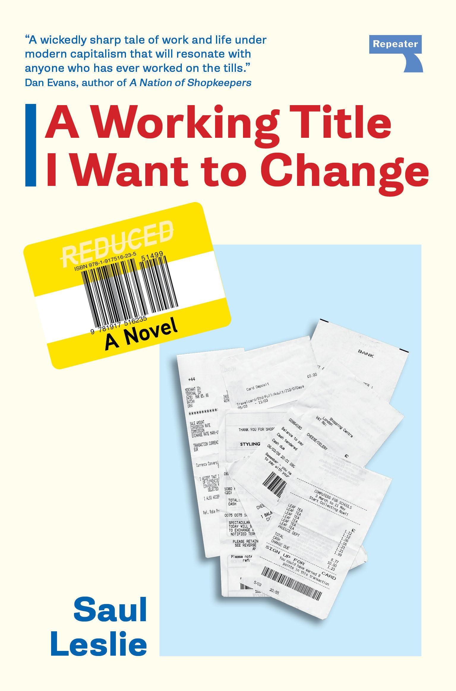 A Working Title I Want to Change: a Novel