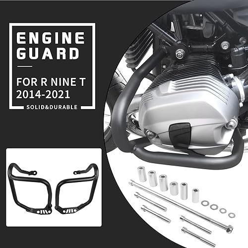 Miniatura 3 de Worldmotop - Barras de choque de repuesto para BMW R NINET R Nine T Scrambler R9T Pure Racer Urban G S 2014-2023