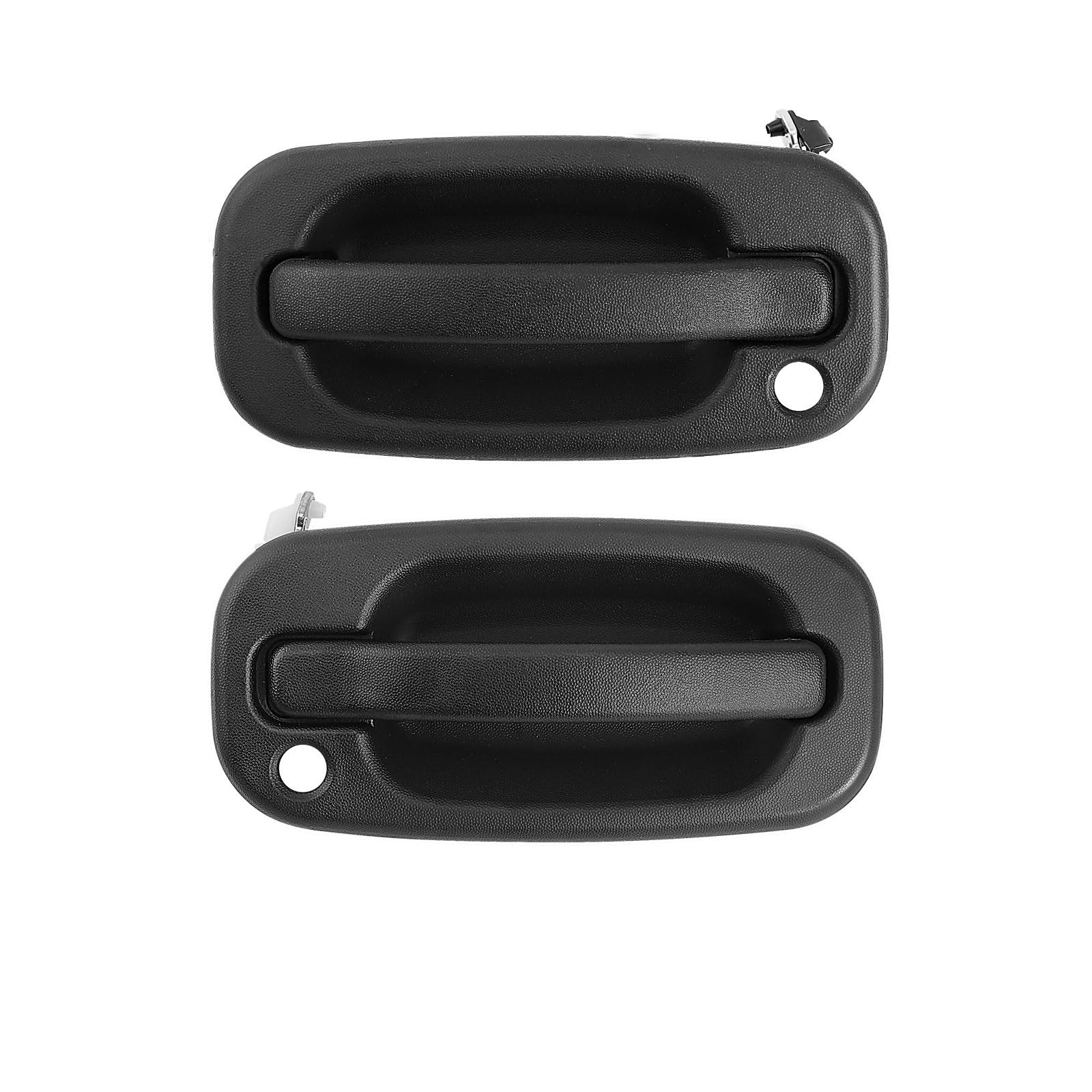 LSDSAAZA Sliding Exterior Handle for Chevrolet for Avalanche 1500 for Silverado 2500 Car Outside Exterior Door Handle Handles Auto 15034985 15034986(Left and Right)