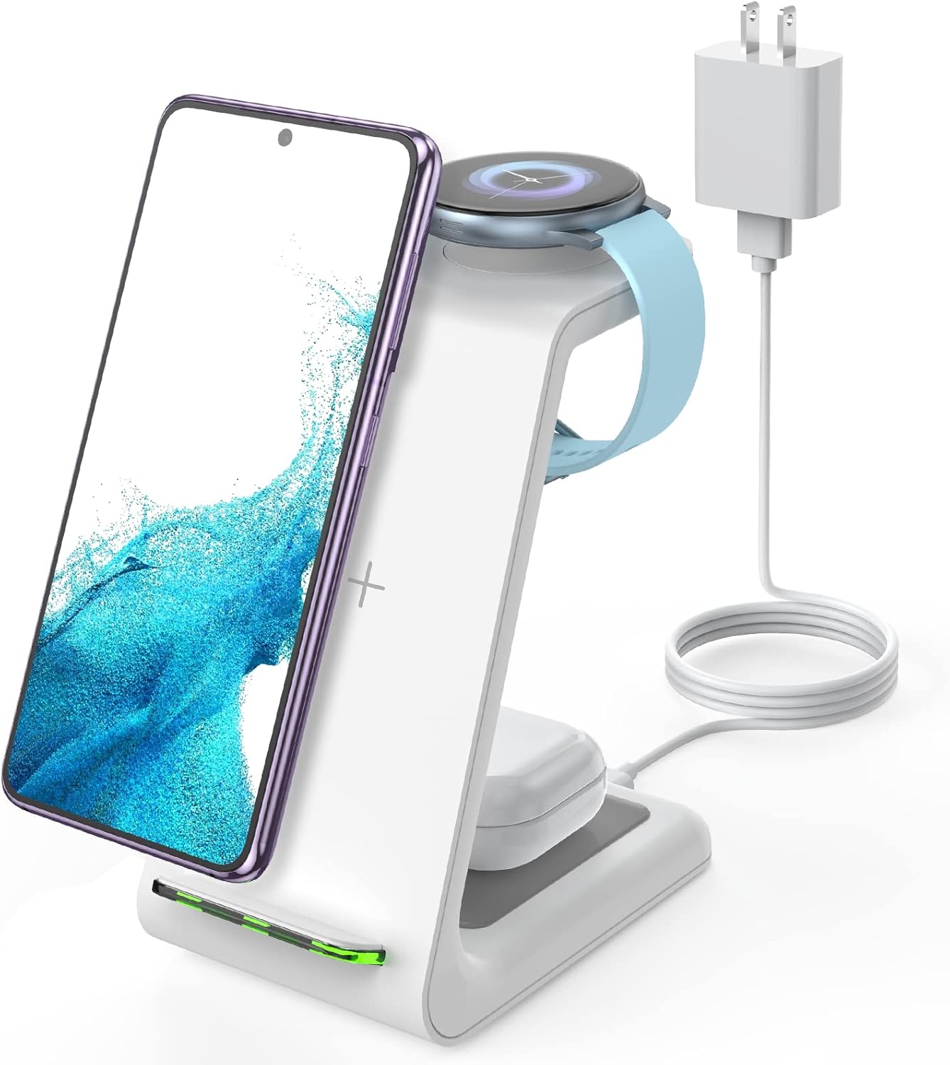 Wireless Charger for Samsung&Android JoyGeek 3 in 1