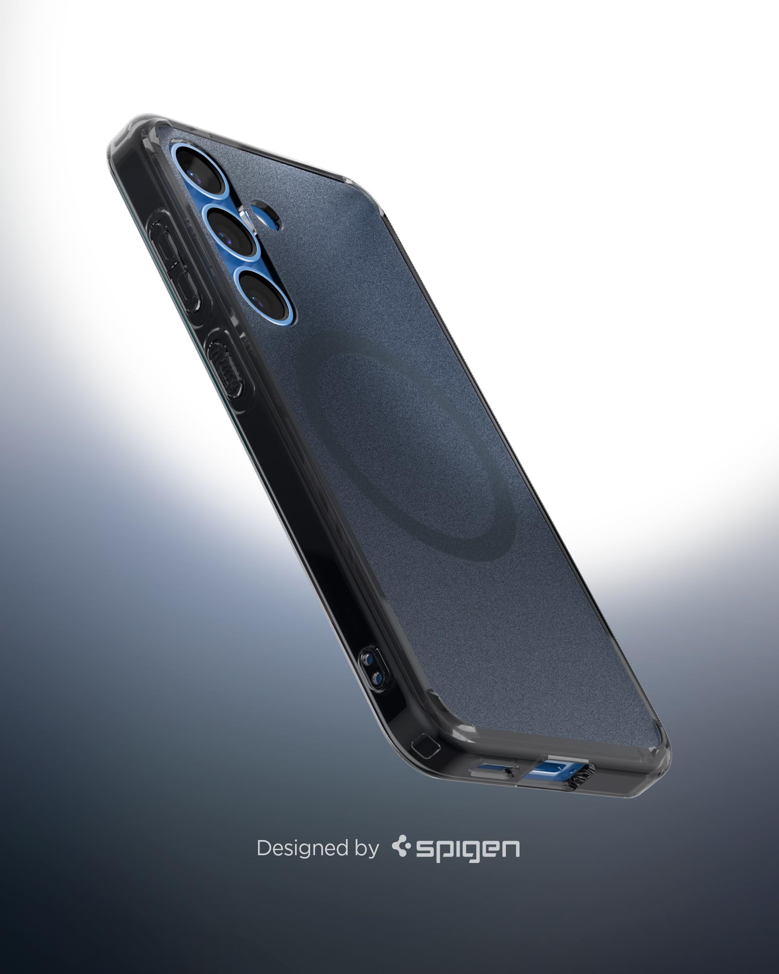 Spigen Cover Ultra Hybrid MagFit Compatibile con Samsung Galaxy S25 - Frost Black