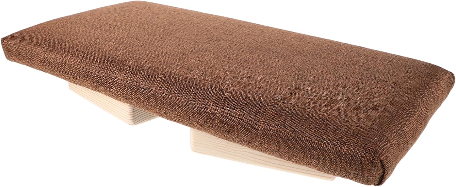 STOBAZA Ergonomic Kneeling Stool for Comfortable Yoga Prayer and Seiza Solid Wood Construction for Home Office and Travel Use