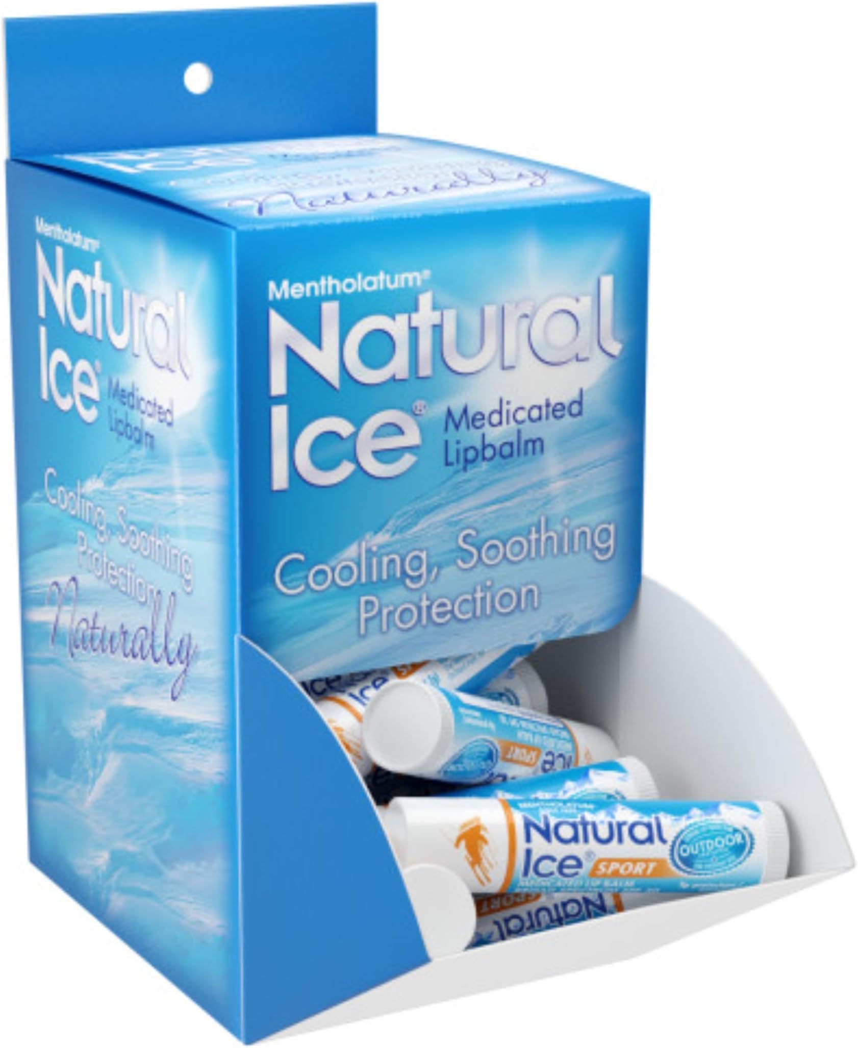 Natural Ice Sport, 0.16 ounce Tubes (Pack of 48)