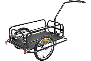 KUAFU Foldable Bicycle Cargo Trailer: Your Essential Cycling Companion