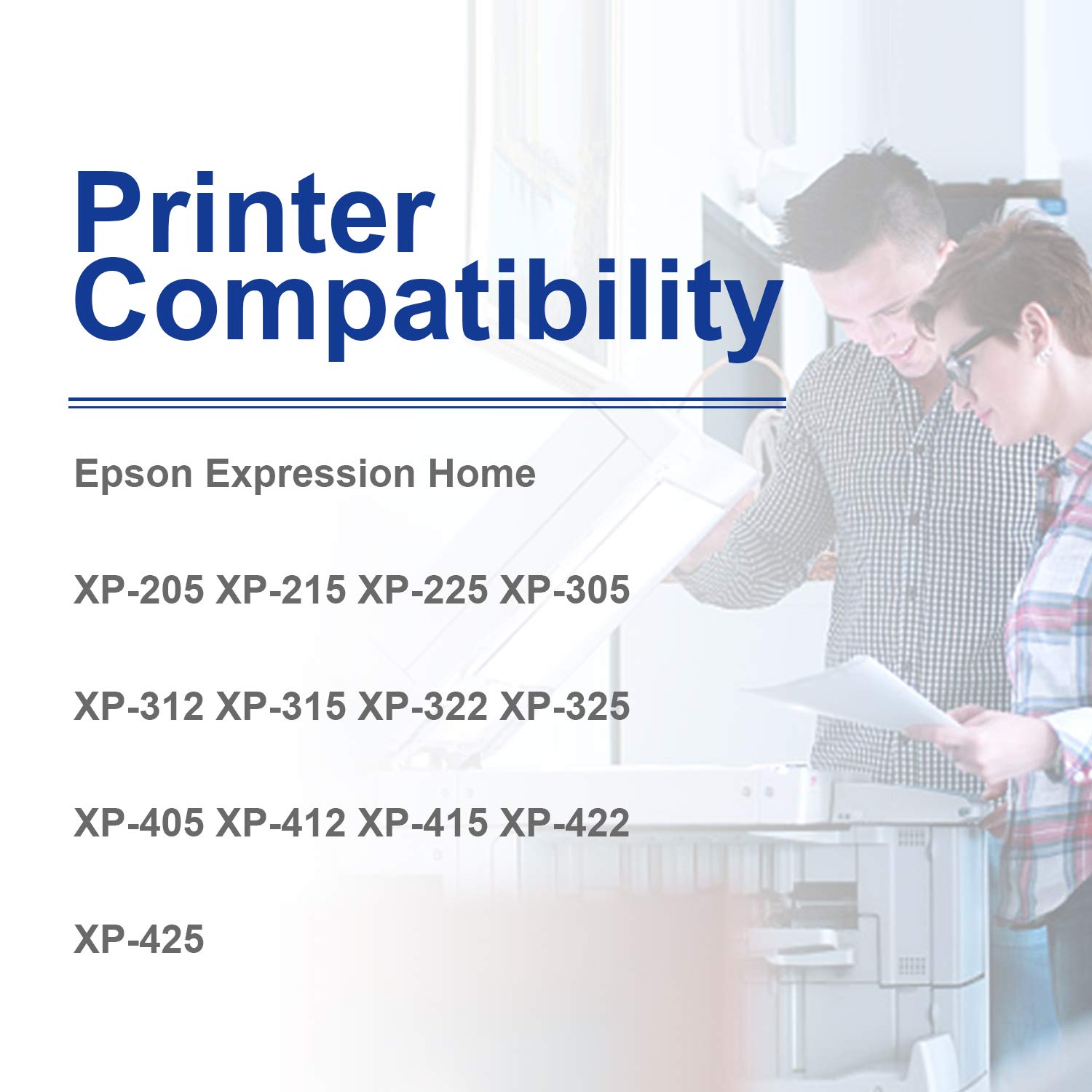 Jagute 18XL(18 Pack) Cartucce Compatibile con 18XL T1811 T1812 T813 T1814 per Expression Home XP-215 XP-412 XP-415 XP-305 XP-405 XP-202 XP-205 XP-302 XP-402 XP-312 XP-315 XP-102 XP-30 XP-212