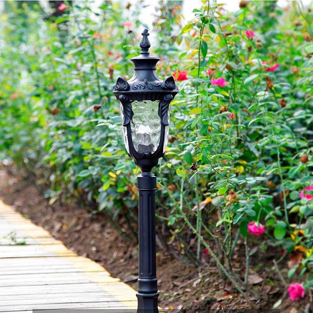 Lampadaire extérieur étanche rétro E27 et lampe de table pour terrasse