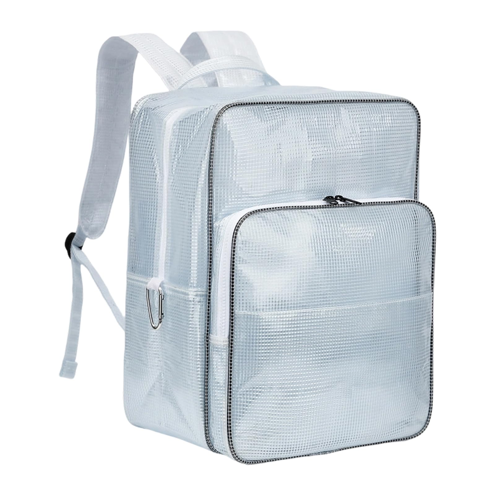 Zbiianxer Light 18Inch Clear Pvc Tool Organiser Electrostatic For Electronics Clear Tool Bag