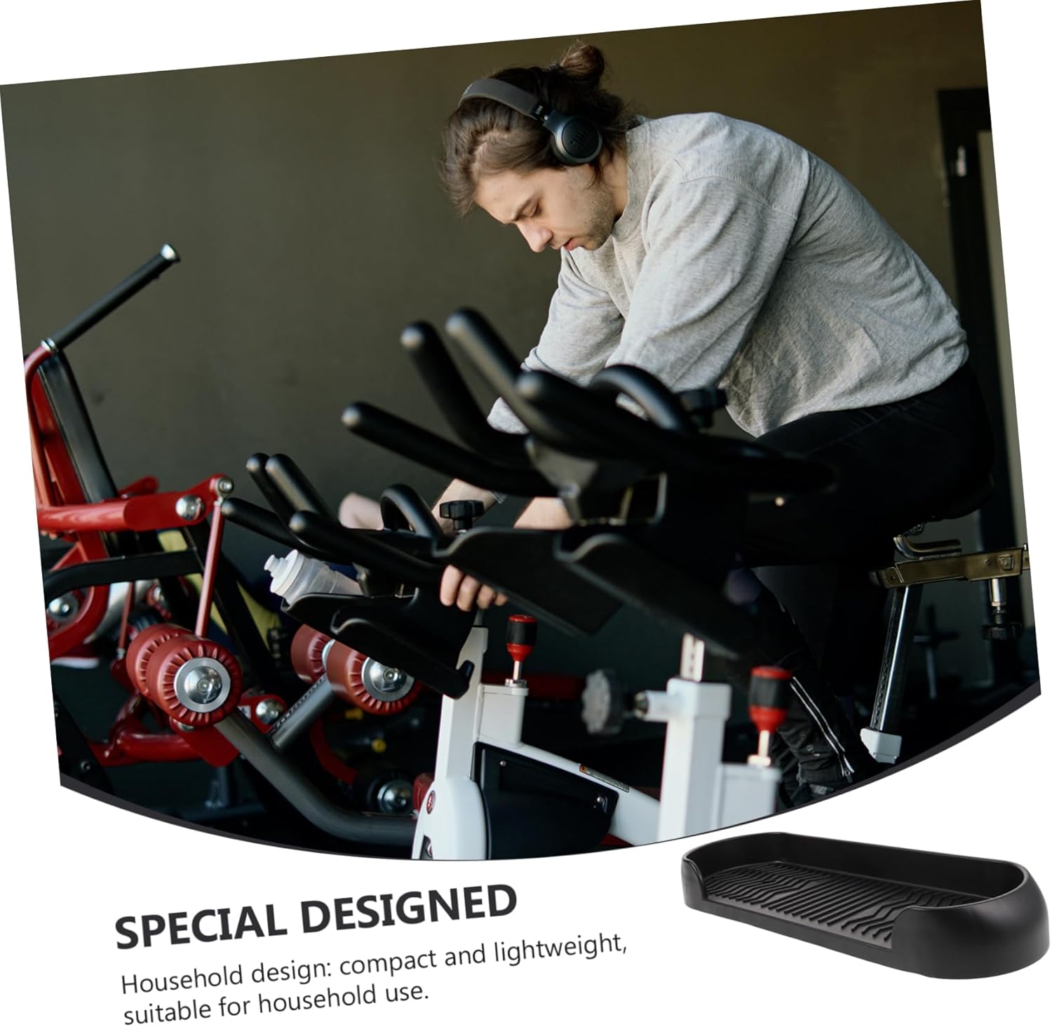 BESPORTBLE 3pairs Exercise Rowing Machine Pedals Rowing Machine Supplies Bike Replacement Parts Fitness Bike Pedals