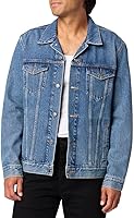 Levi Strauss Signature Gold Men's Trucker Jacket - Premium Flex Denim, Classic Fit, All-Day Comfort