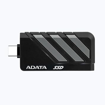 ADATA SC735 External Solid State Drive, Black/Grey, 2TB