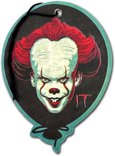 Miniatura 1 de Elektroplate Ambientadores Pennywise para automóvil de IT MOVIE  Papel colgante Horror Pennywise Clown Midnight Chiller aroma de larga duración