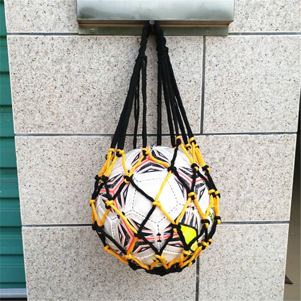 2 Piezas Bolsa Red Deporte Bolsa Malla Balón Red para Balón Bolsa Baloncesto Diseño Portátil para Una Sola Pelota Y Secado Rápido Adecuada para Fútbol