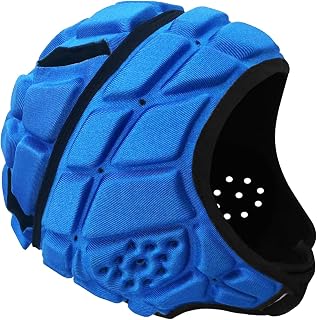 Soft Shell Flag Football Helmet Padded Rugby Helmet 7v7 Protective Headguard for Youth Kids Adults