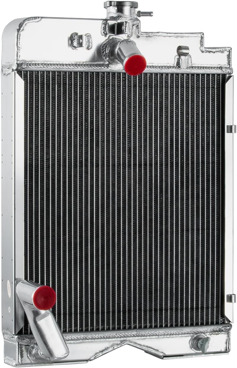 Aluminum Radiator Compatible with Massey Ferguson 35 135 TO20 TO30 TE20 TEA20 203 205 35 UK Z120 Z129 Z134 202 Indistrial 204 Industrial 181623M1 MT