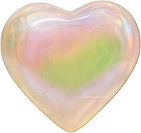 Vista 39 de Amazing Gemstone Piedra de Palma de Corazón de Cristal de Chakra - Piedra de Masaje de Bolsillo para Preocupación para Equilibrio Natural de Chakras