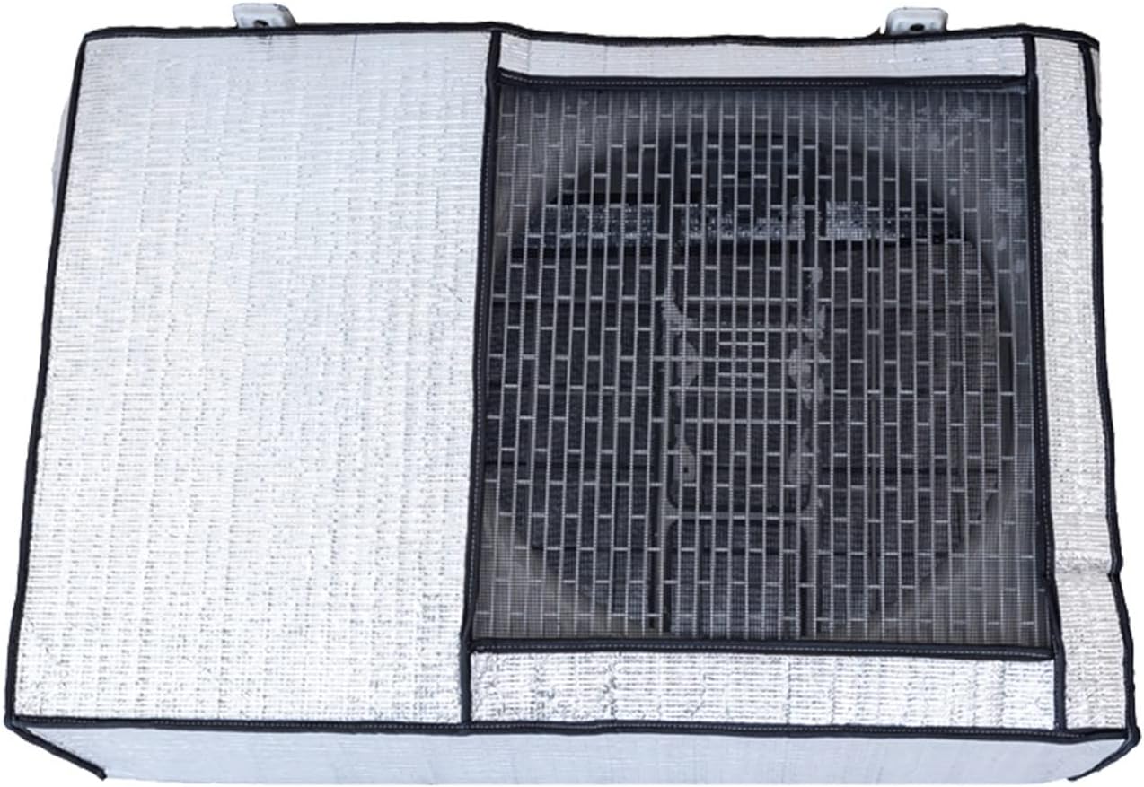 Fabric outdoor air conditioner cover, air conditioner rain