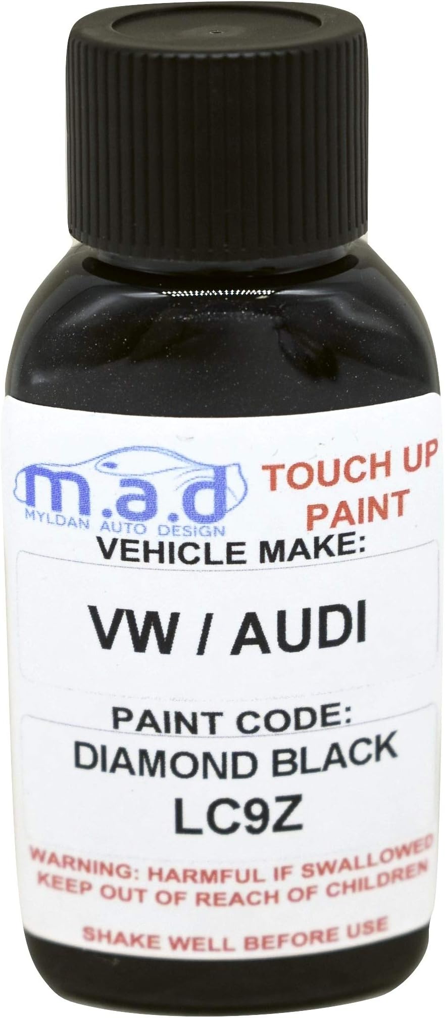 MYLDAN AUTO DESIGN TOUCH UP PAINT FOR AUDI L8Z8 BRILLIANT SILVER WHEEL