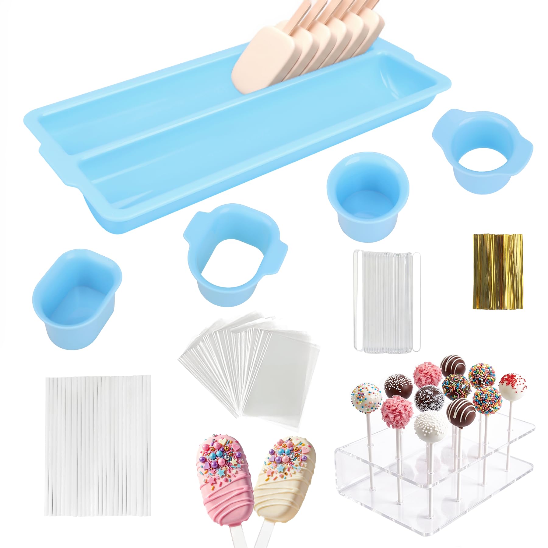 Cake Pop Mold Set - Make 100 Treats! -9 Cake Pop Mold Set - Make 100 Treats! -9