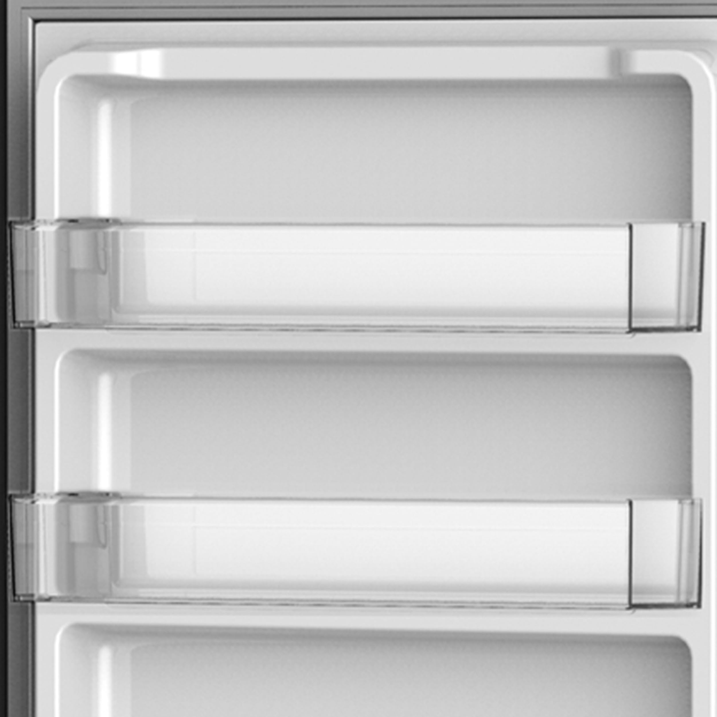 Daya, DSDP210XE, Frigorifero doppia porta, 210 litri, total inox, defrost, porte reversibili, silenzioso 40 dB