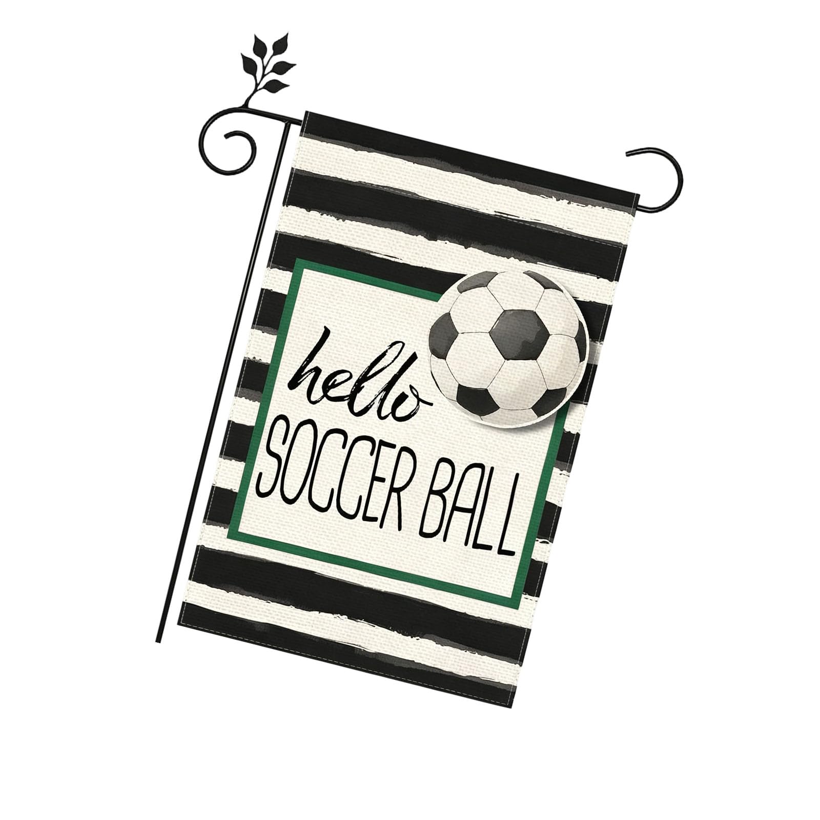 JSGHGDF Sturdy 30x45cm Football Garden Flag Honoring 2026 Soccer Tournament Using Tough Polyester Fabric Multipurpose Sports Standard