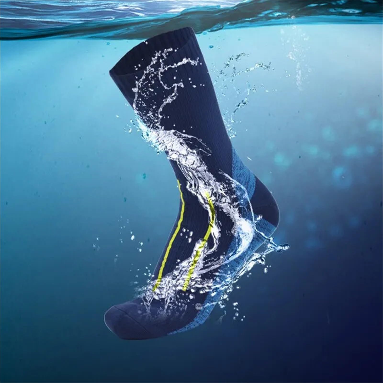 Wasserdichte Socken 2PCS Outdoor Wasserdichte Socken Männer Frauen for Sport Wandern Waten Camping Trekking Winter Skifahren Socke Warme Atmungsaktive FüR Wie Laufen