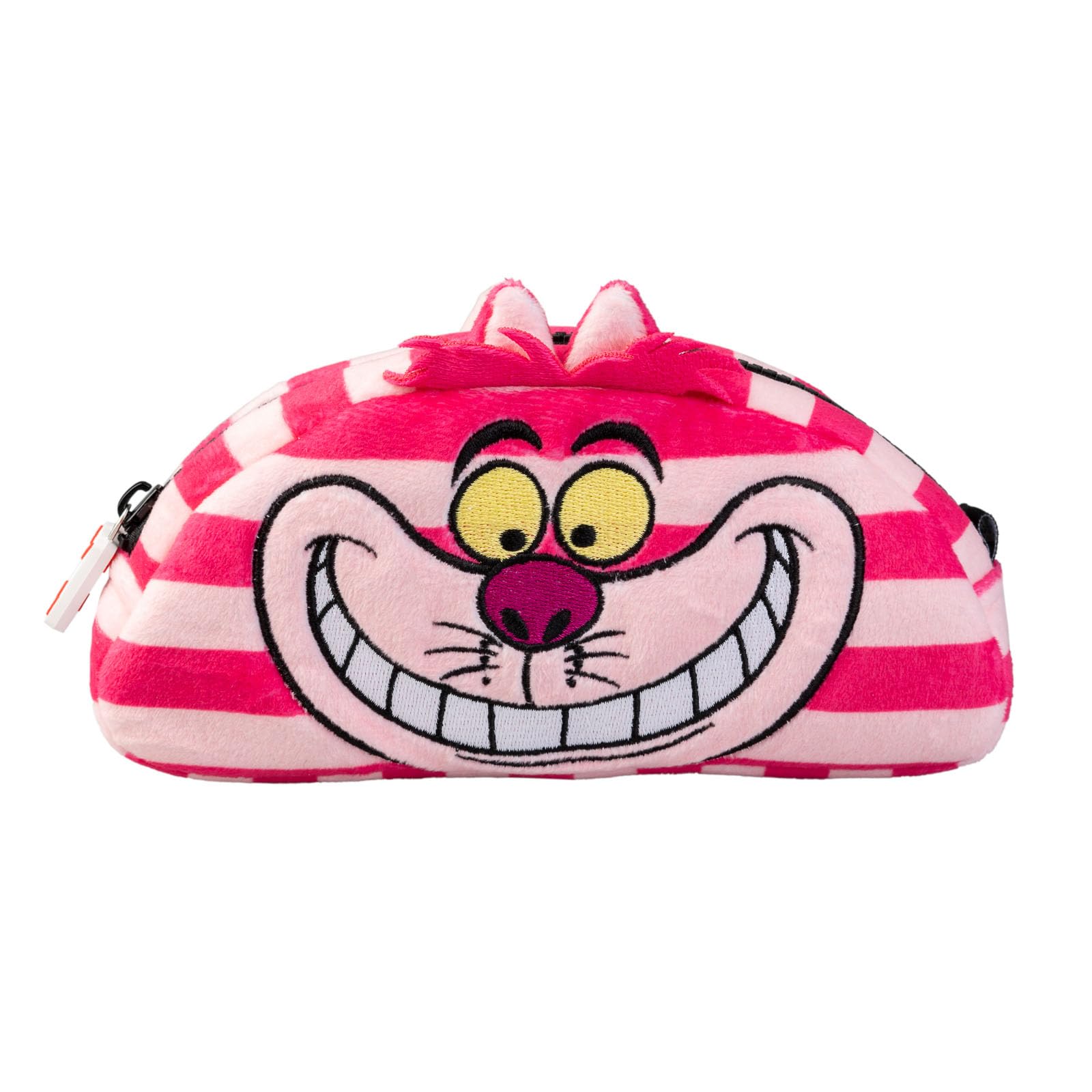 Grupo Erik School Pencil Case - Alice in Wonderland Cheshire Cat Stationery | Cute Makeup Bag, Plush Pencil Case, Back to School Supplies, Office Stationery Supplies | Disney Gifts for Cat Lovers