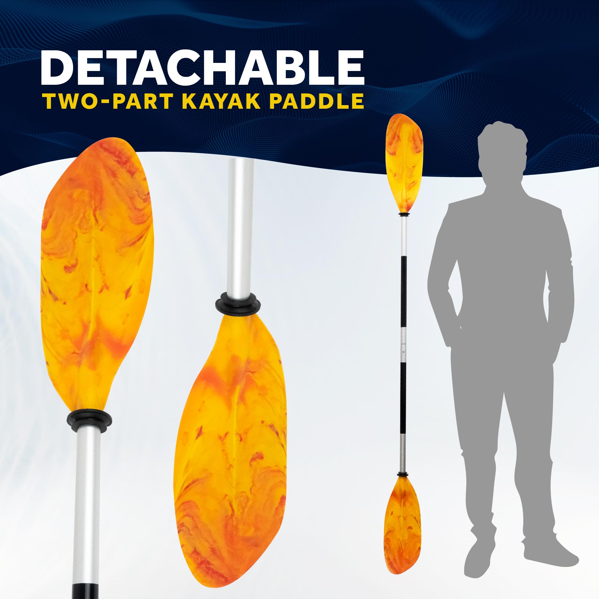 Amazon.com : Five Oceans Kayak Paddles, 84