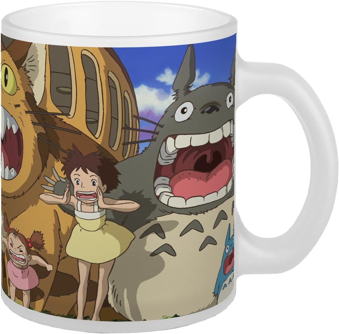 Studio Ghibli Nekobus & Totoro Mug 02