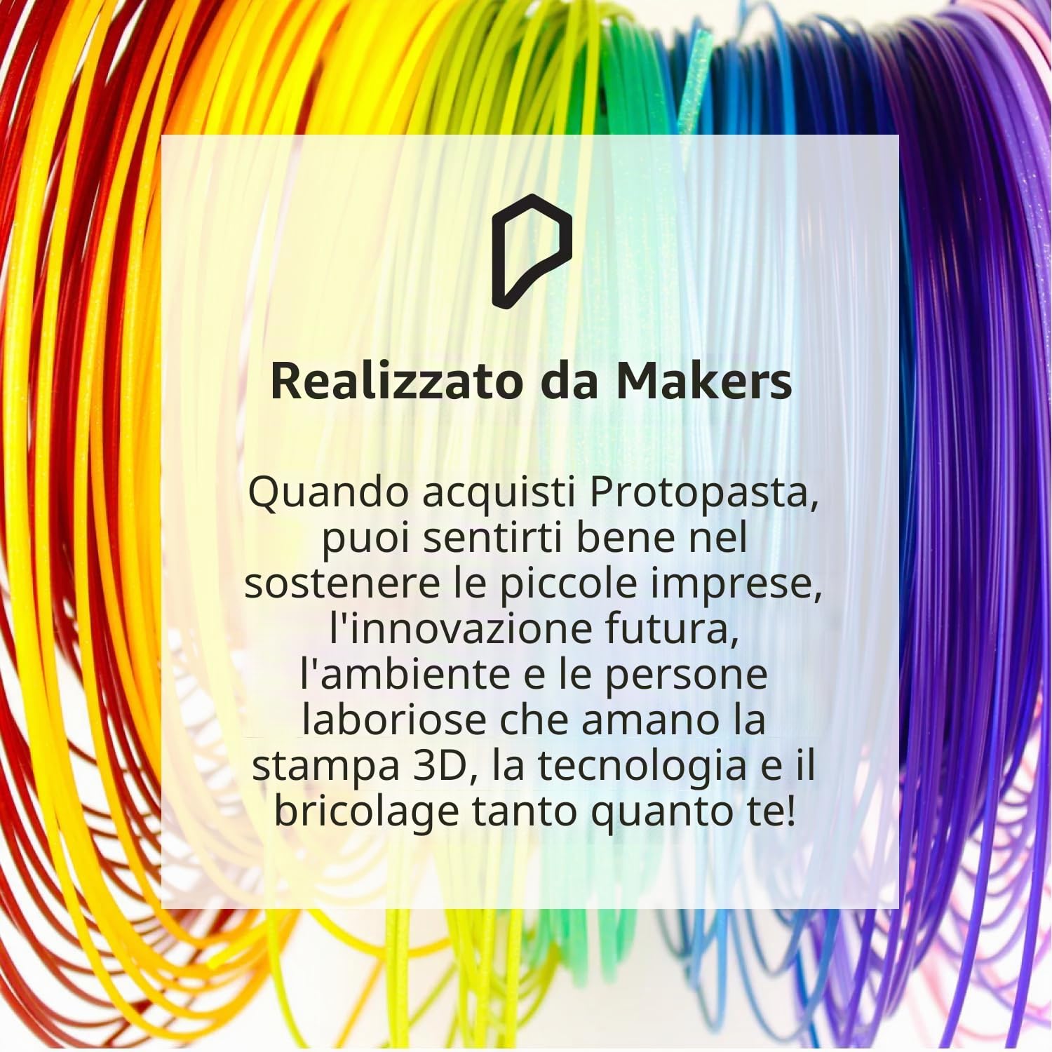 Proto-pasta FEP11705 - Bobina di fil di ferro PLA magnetico, si può ottenere un effetto ruggine, da 1,75 mm, 500 g, colore: grigio