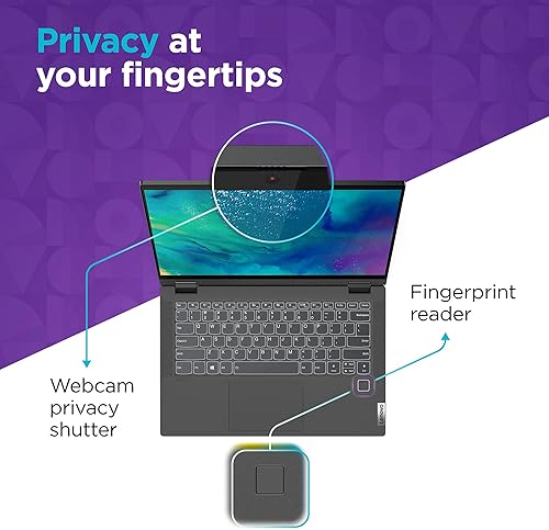 Miniatura 4 de Lenovo Laptop Flex 5 14, pantalla táctil FHD de 14.0 pulgadas, AMD Ryzen 5 5500U, 16 GB de RAM, 256 GB de almacenamiento, gráficos AMD Radeon