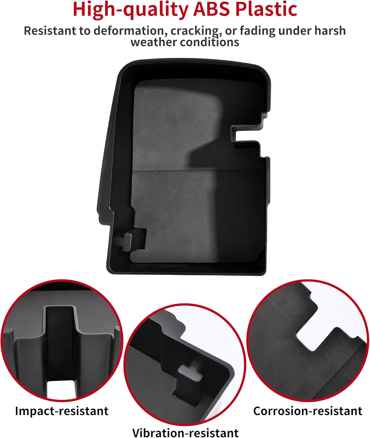 Rear Hard Saddlebag Tray Organizer Tool Box Saddle bag Organizer Tray Top Shelf for Harley Street Electra Road Glide Road King Ultra Limited Touring 2014-2023 Accessories (Left)