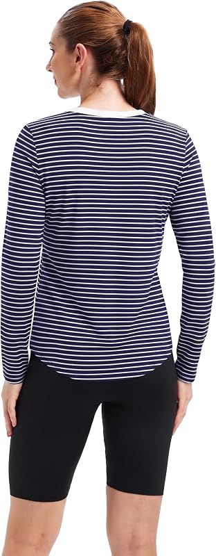 Rexley Long Sleeve Shirts – Curved hem for hip coverage